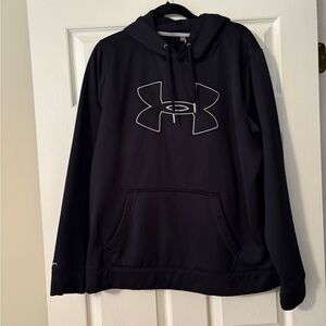 Black Under Armour Hoodie with Logo